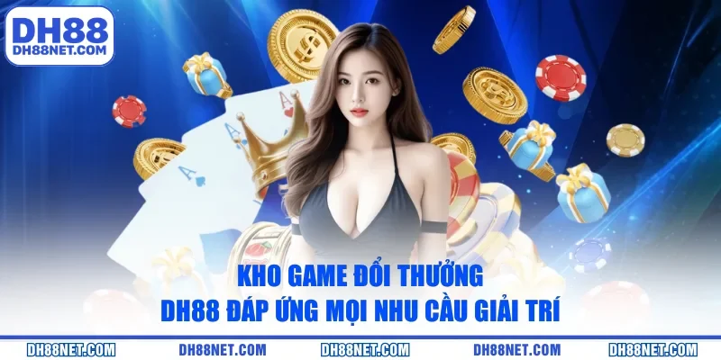 Kho game đổi thưởng DH88 đáp ứng mọi nhu cầu giải trí
