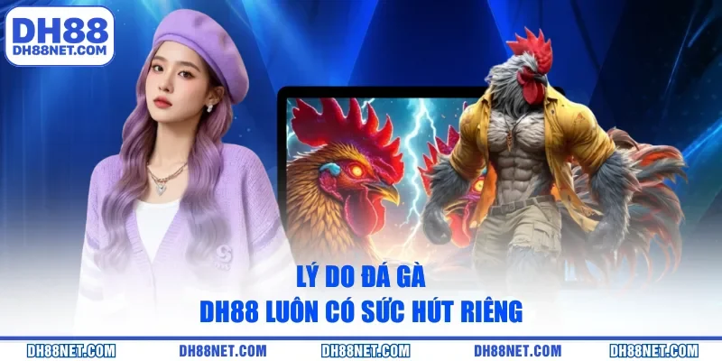 Lý do đá gà DH88 luôn có sức hút riêng